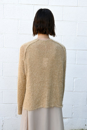 Textural Pullover Sand