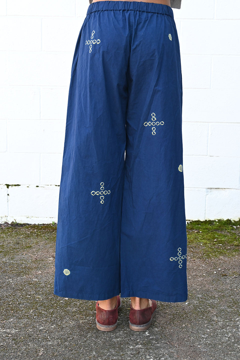 Cotton Wide Easy Pants