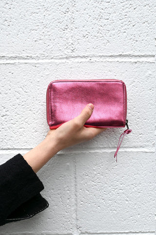 CP Wallet Metallic Pink