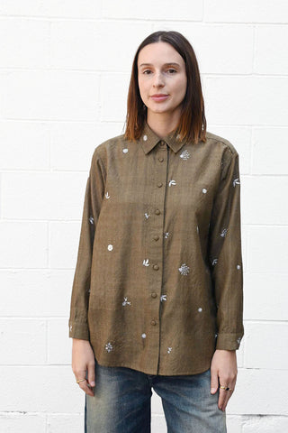 Mid Khaki Purana Shirt