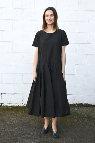 Ln Soft Cotton Black Dress