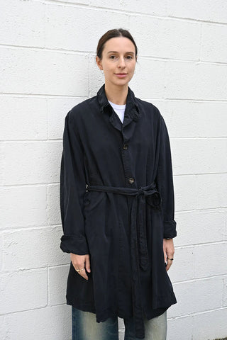 Stratus Black Silk Jacket