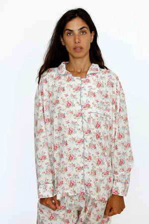 Oversized Pajama Set Floral