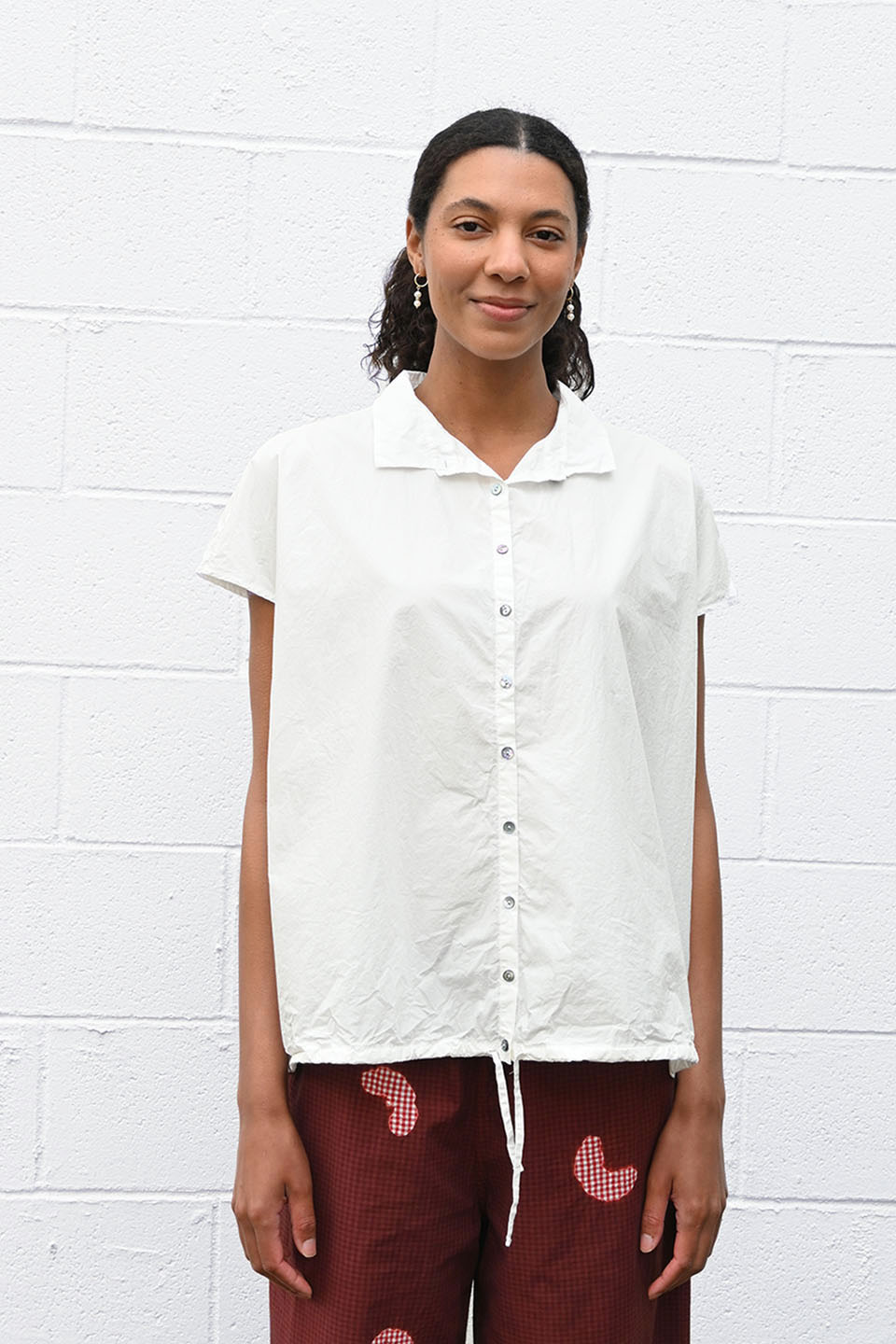 Button Shirt TC White