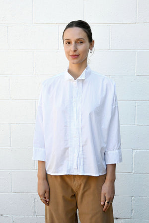 Claudia Short Shirt White