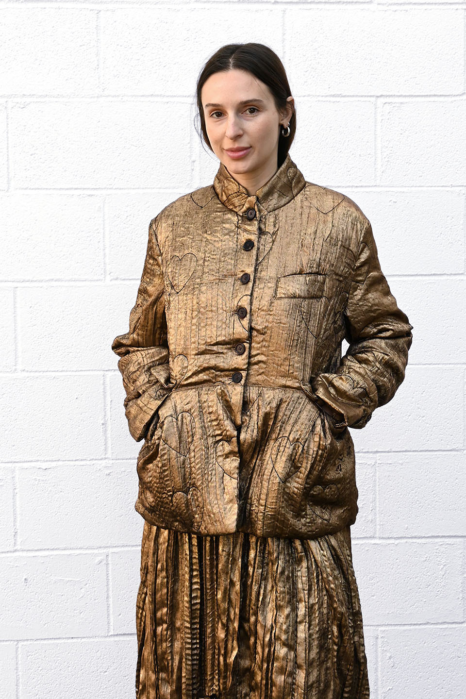 Golden Heart Padded Jacket