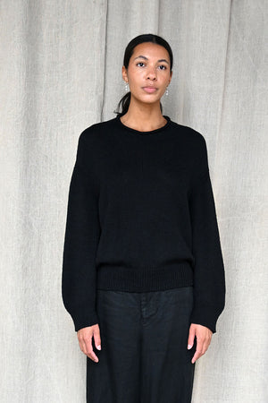 Punto Knitted Pullover Black