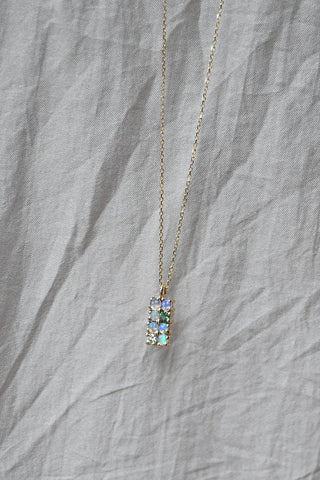 White Opal Passage Necklace – Tela Bella Jewelry