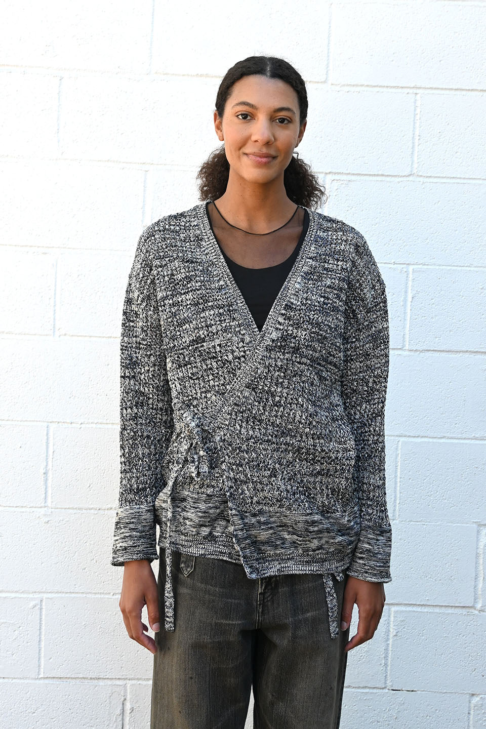 Natural Shaped Knit Cardigan