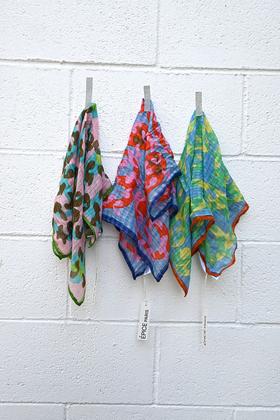 Cotton/Silk Scarf (Various Colors)