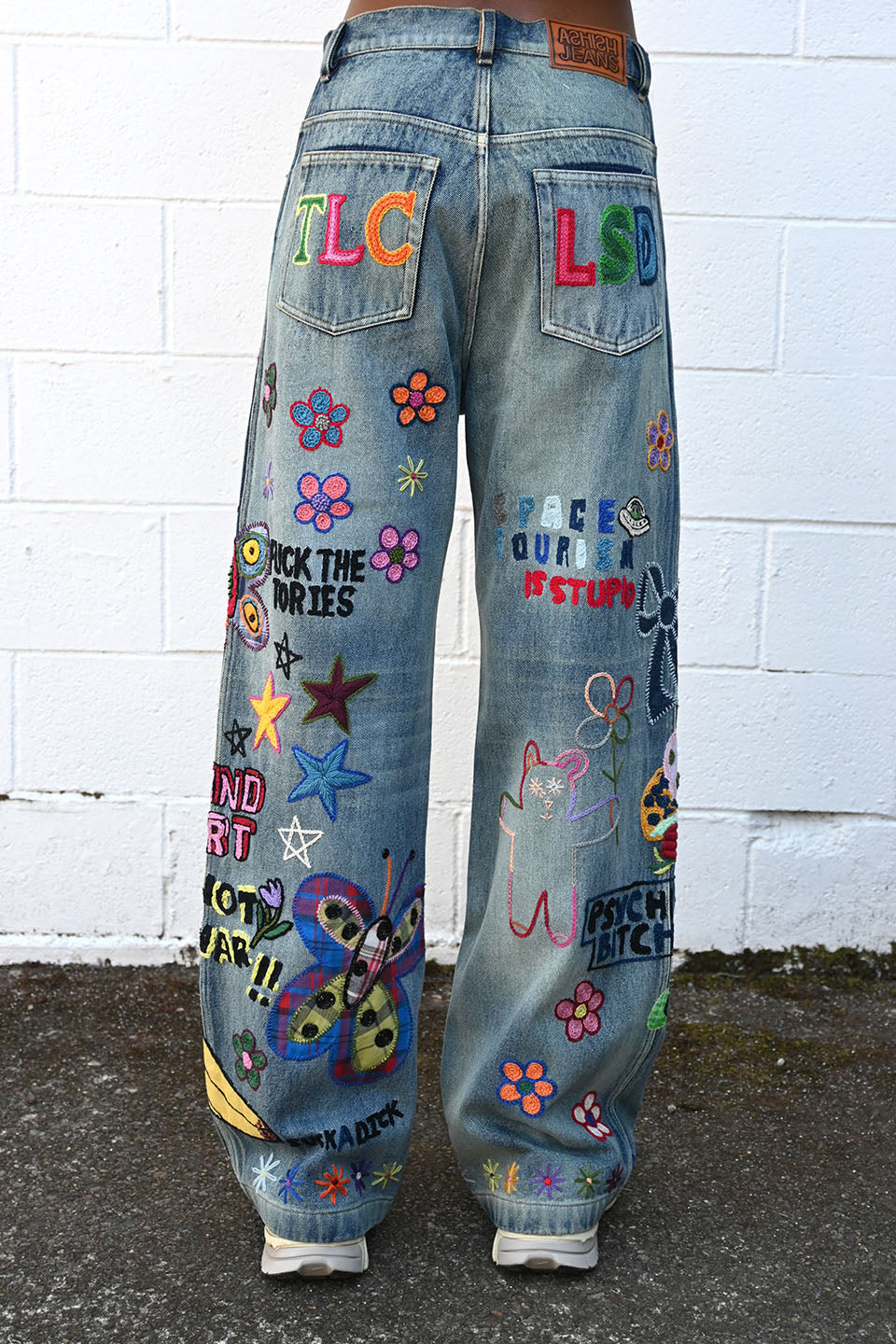 Embroidered Jeans