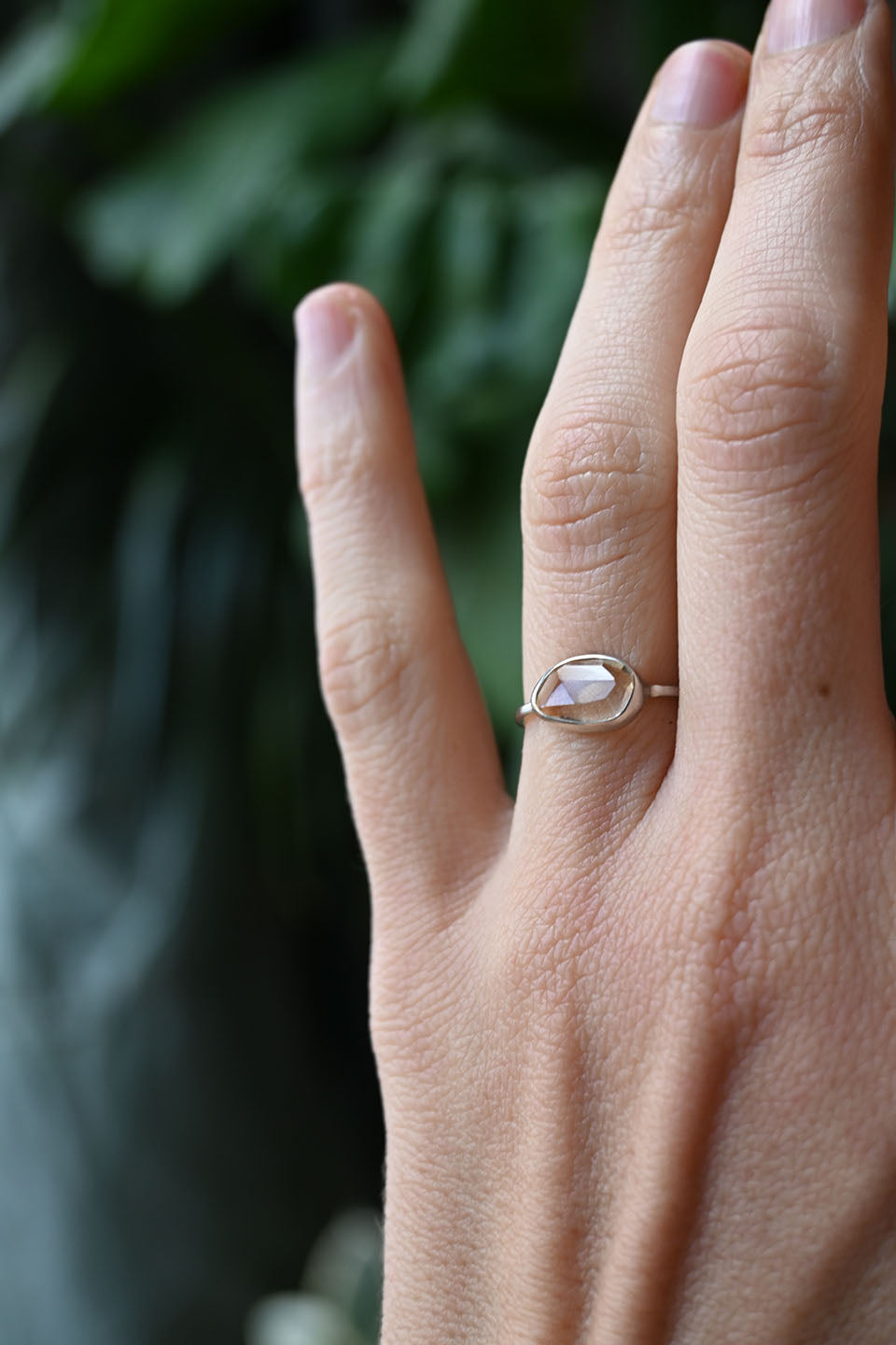 Citrine Silver Ring