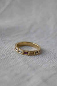 Umba Sapphire Baguette Ring