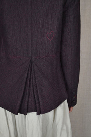 Heart Embroidered Jacket