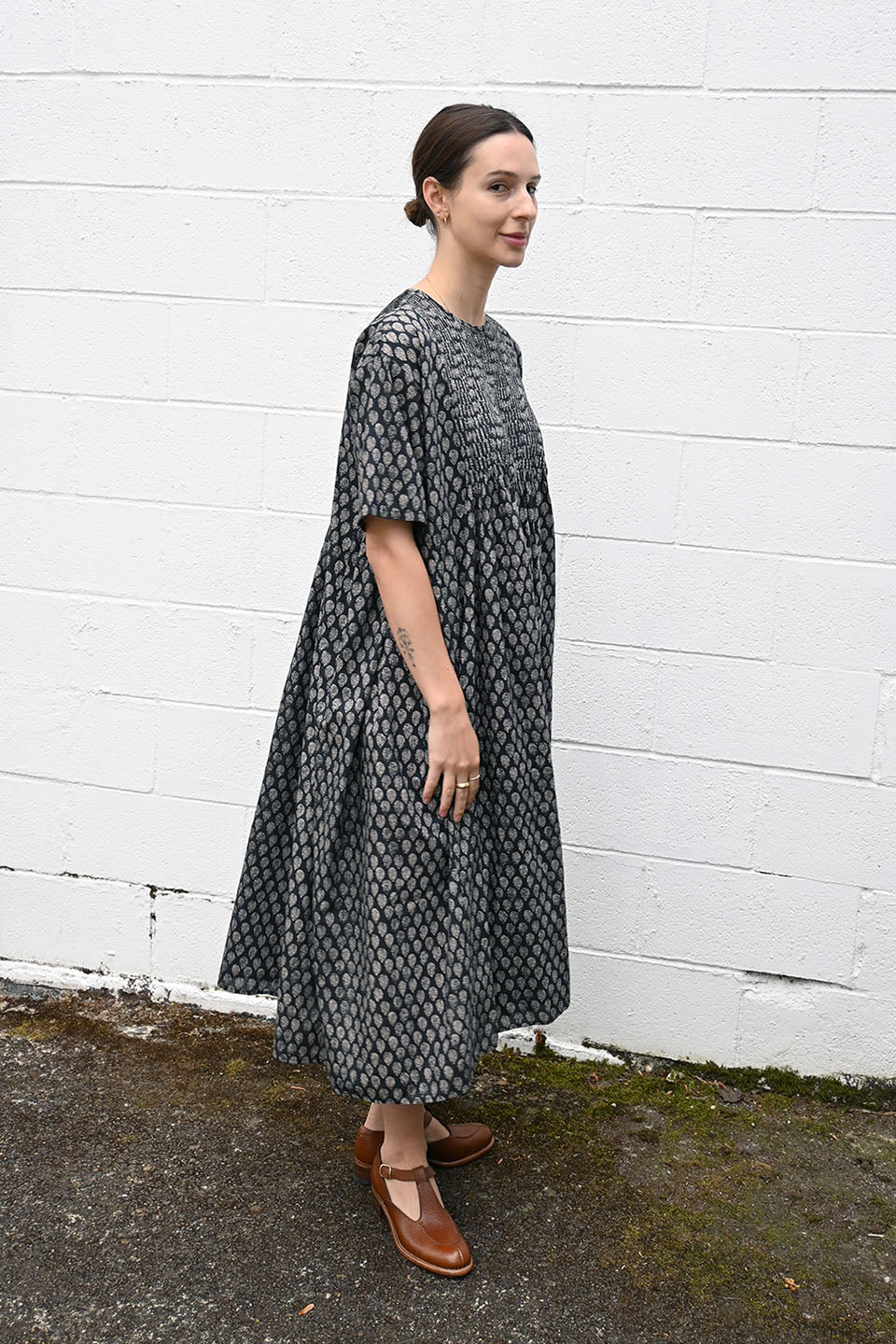 Block Print Dress