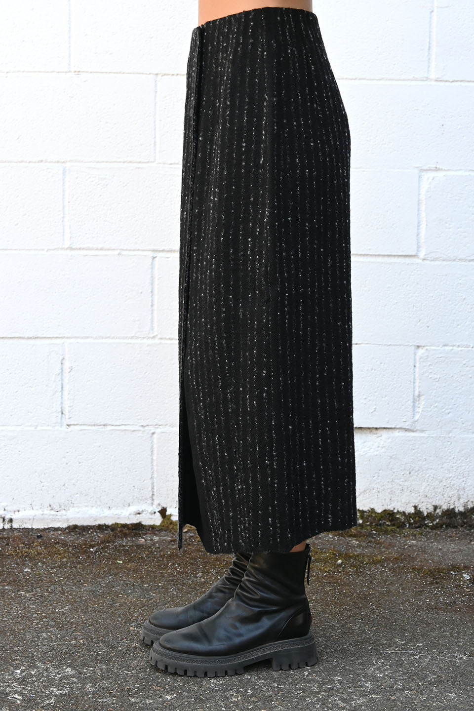 Canvas Lined with Love Skirt - Black Mix