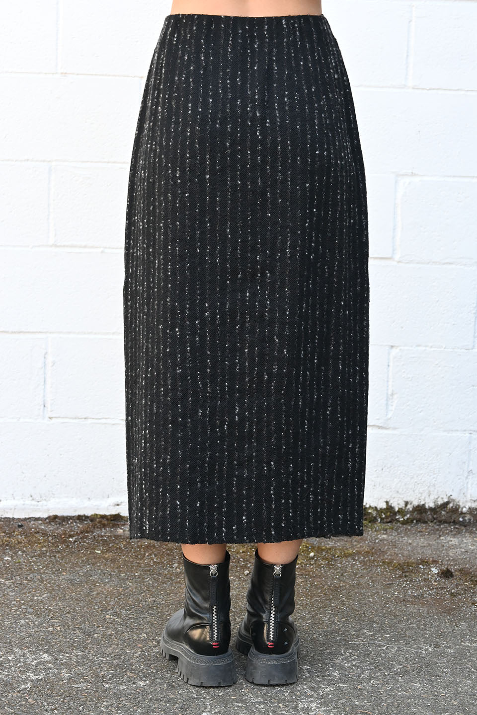 Canvas Lined with Love Skirt - Black Mix
