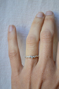 Encrusted Tiny Branch Ring