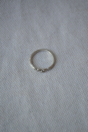 Encrusted Tiny Branch Ring