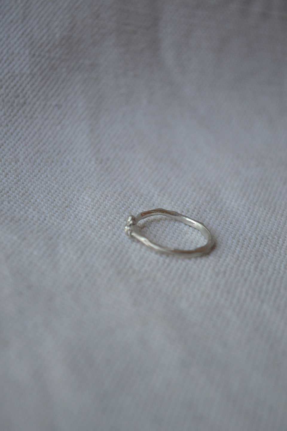 Encrusted Tiny Branch Ring