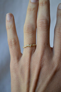 Encrusted Tiny Branch Ring