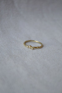 Encrusted Tiny Branch Ring