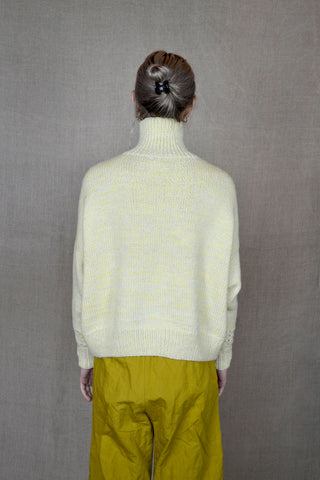 Lemon&Cream Open Knit Turtleneck