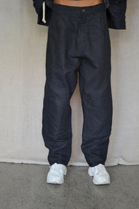 Black Workwear Pants