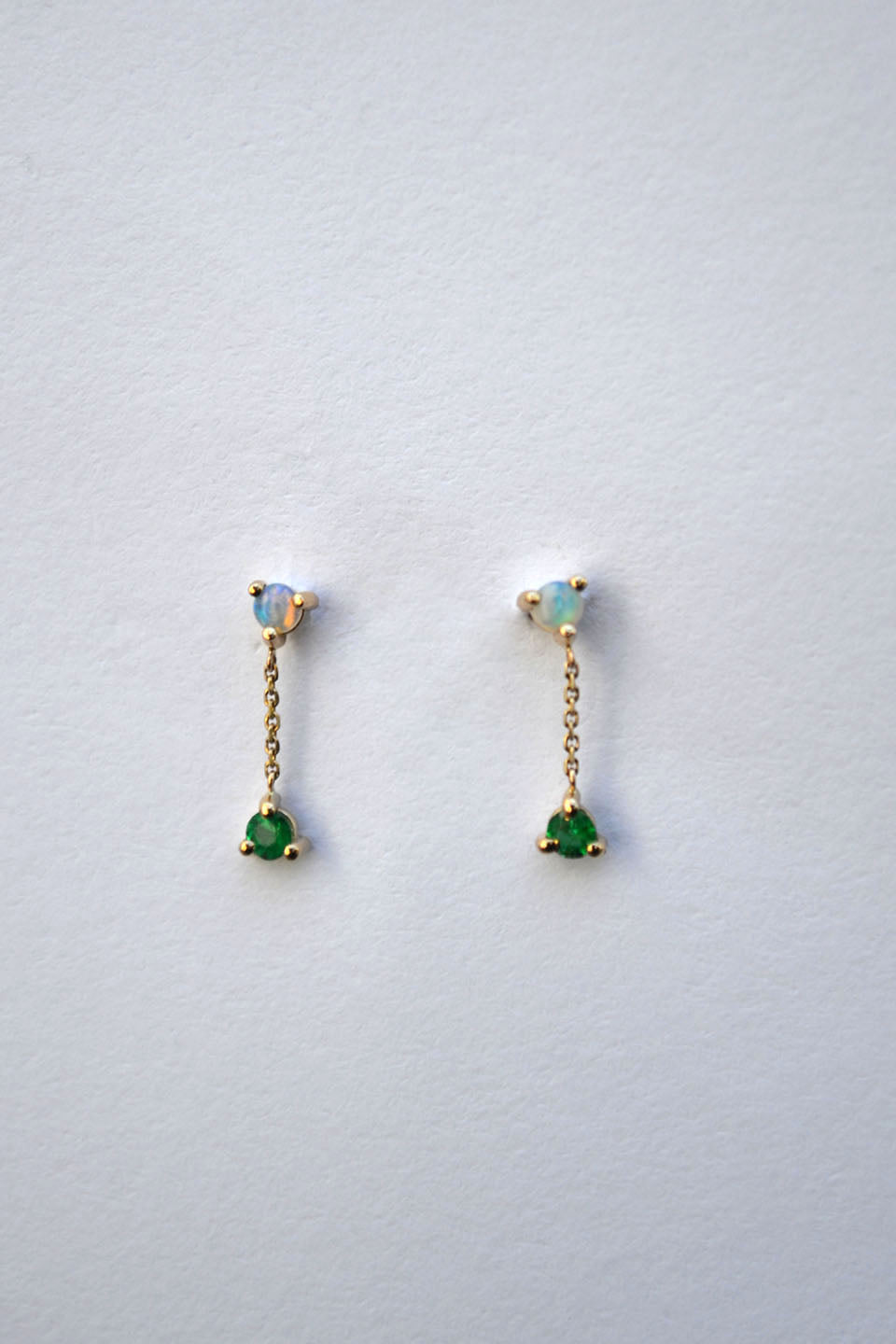 Wwake two online step earrings