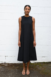 Sleeveless Seersucker Dress