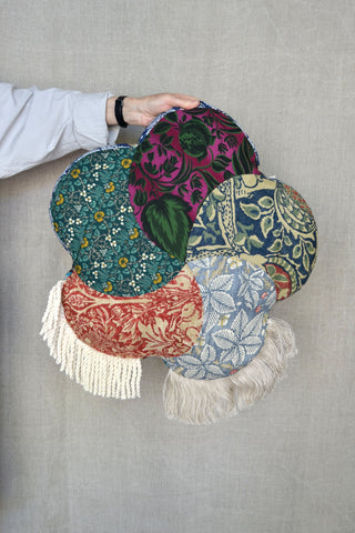 Crescent Peche Morris Cushion