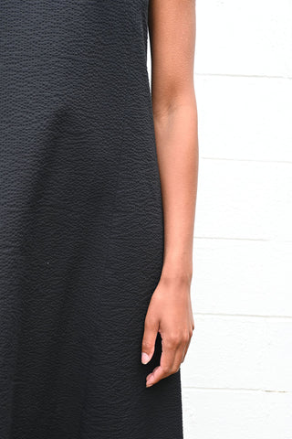 Sleeveless Seersucker Dress