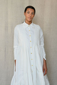 Aria Soft Cotton White Dress