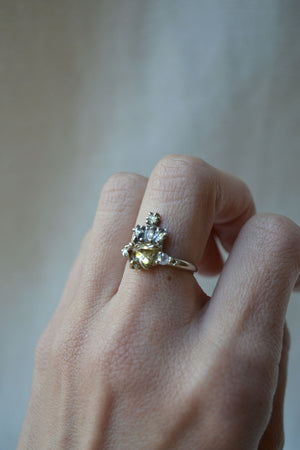 Crowned Heart Ring