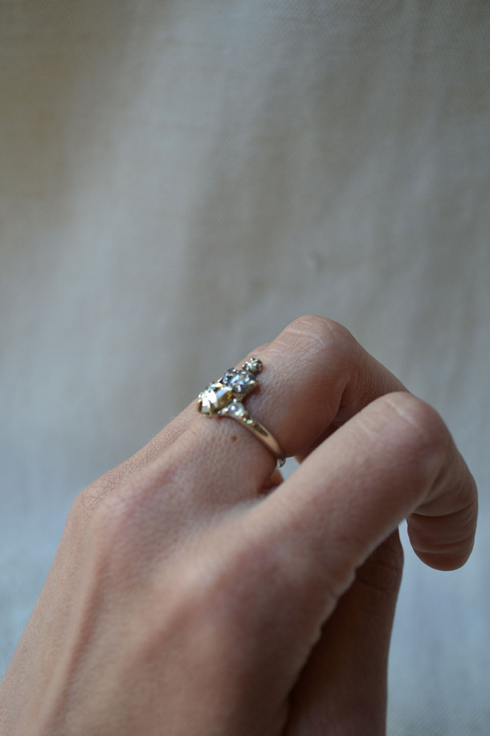 Crowned Heart Ring