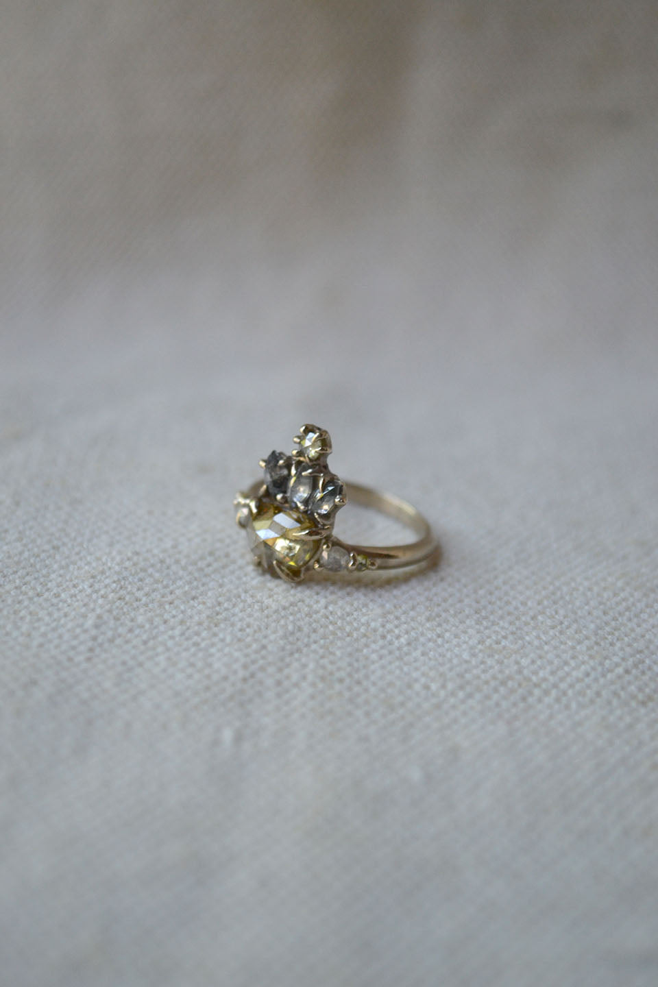 Crowned Heart Ring