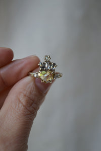 Crowned Heart Ring