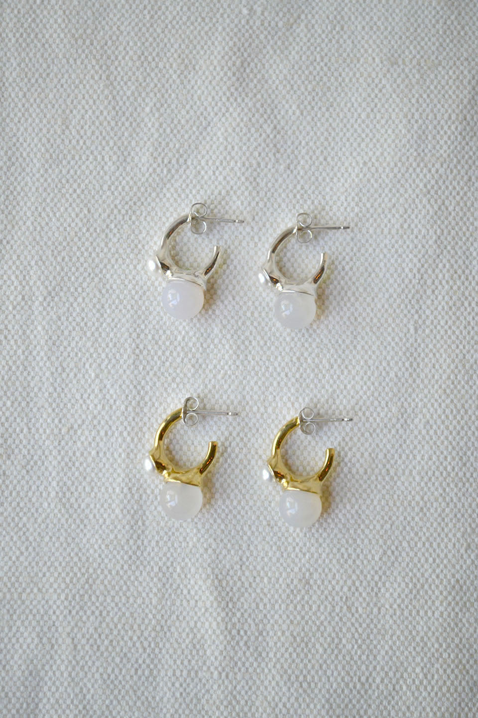 Bua Earring Silver or Brass