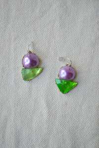 Purple and Green Sparkles