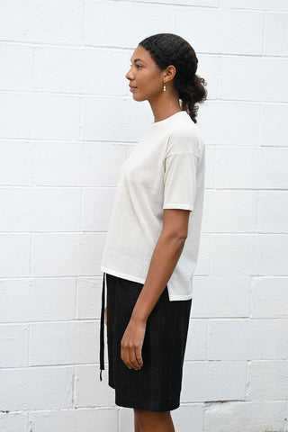 Off White Fine Knit Tee