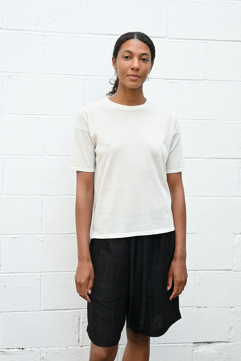 Off White Fine Knit Tee