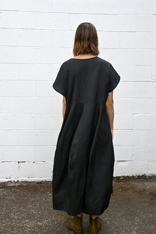 Black Silk Dress