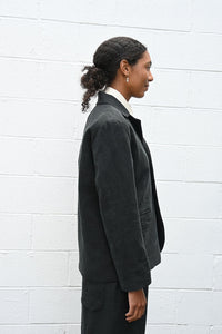 Black Linen Jacket