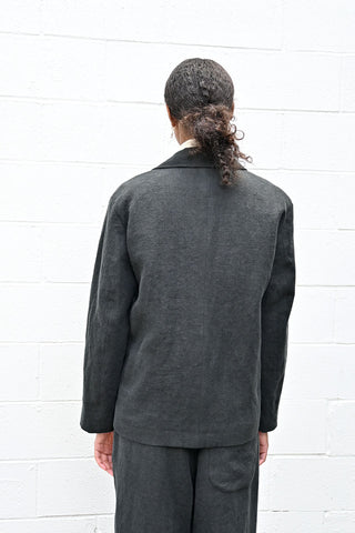 Black Linen Jacket