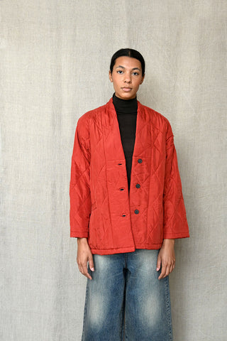 Silk Quilted Padded Jacket