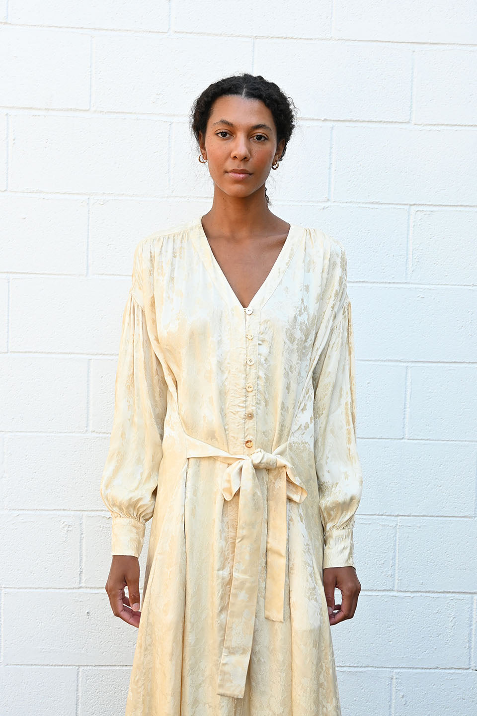 Sanzior Dress in Ivory