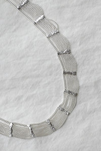 Lace Silver Necklace