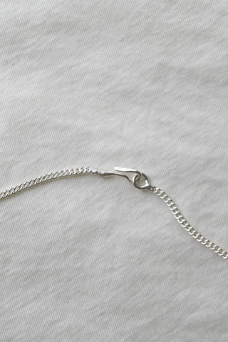 Web Silver Necklace