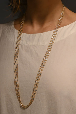 Mesh Necklace 5 Strand