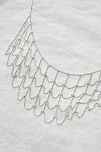 Web Silver Necklace